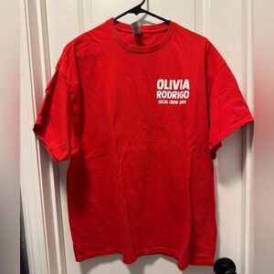 Olivia Rodrigo Guts Tour Local Crew T-shirt